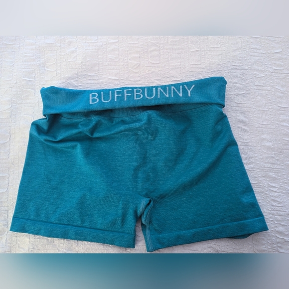 ⭐*New w/o Tags!* BuffBunny BBL Shorts in Aqua Dream - Not Available Online - Picture 7 of 8